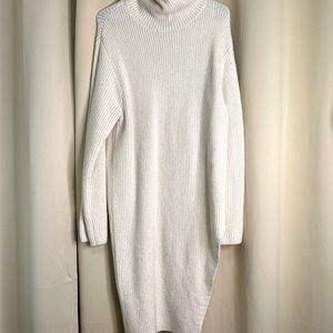 Oversized sweater dress